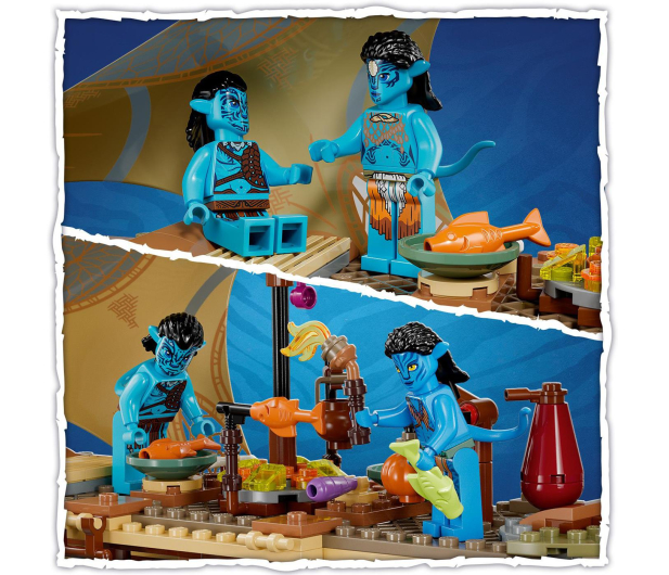 LEGO Avatar 75578 Dom na rafie klanu Metkayina - 1090448 - zdjęcie 5