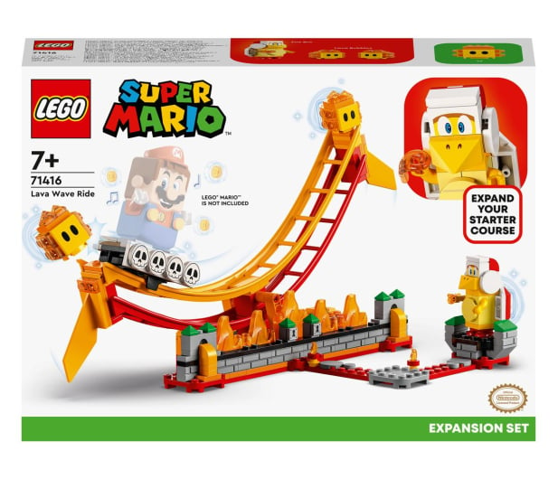 LEGO Super Mario 71416 Przejażdżka po fali lawy – zestaw rozszerz - 1090453 - zdjęcie