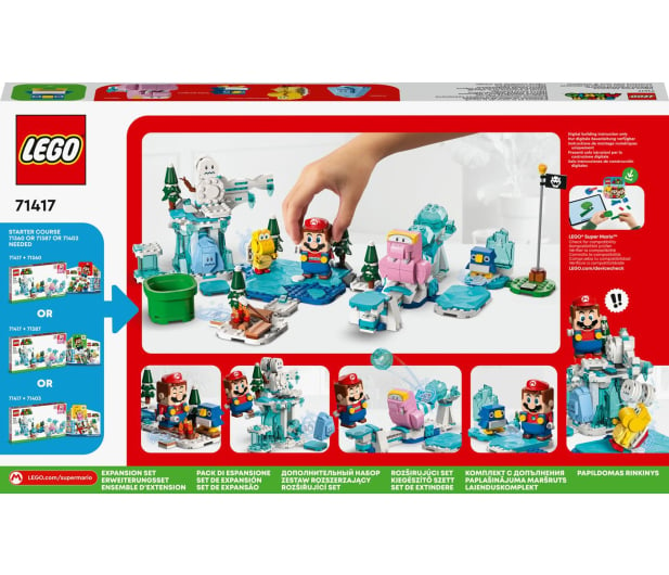 LEGO Super Mario 71417 Śniegowa przygoda Fliprusa - zestaw rozsz. - 1090456 - zdjęcie 3