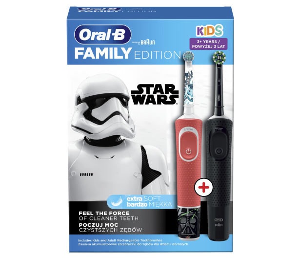 Oral-B Kids Star Wars + D103 Vitality Pro BLK - 1093347 - zdjęcie 2