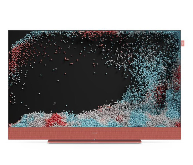 Loewe WE. SEE 32" coral red LED Dolby Atmos HDMI 2.1 - 1061318 - zdjęcie
