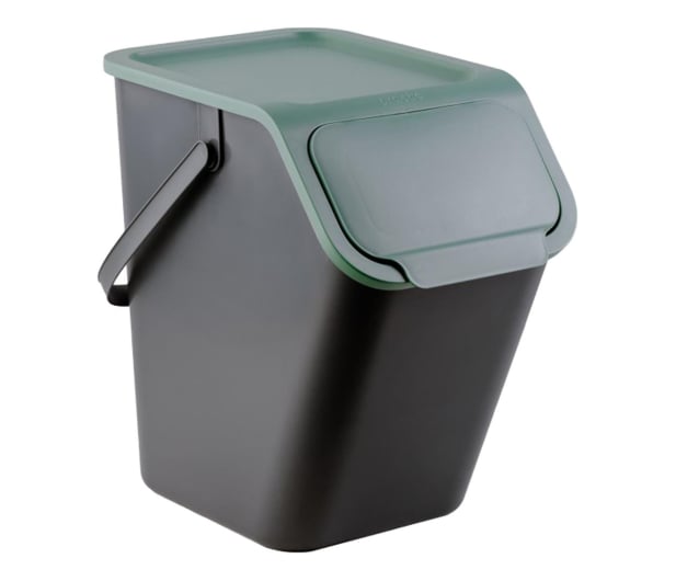 Practic BINI czarny pojemnik do segregacji odpadów z zielo - 1101078 - zdjęcie