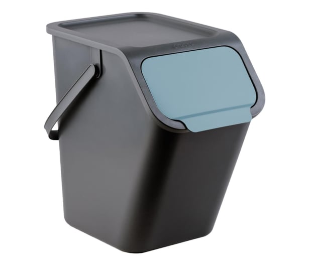 Practic BINI pojemnik do segregacji odpadów czarny/niebieski - 1082068 - zdjęcie