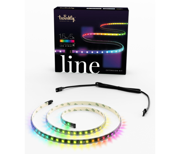 Twinkly Taśma Line przedłużenie 90 LED 1,5 M Biały - 1080538 - zdjęcie 2