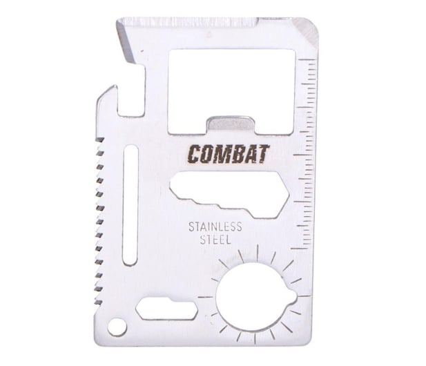 Combat Multitool wielofunkcyjny w formie karty kredytowej COMBAT - 1025273 - zdjęcie