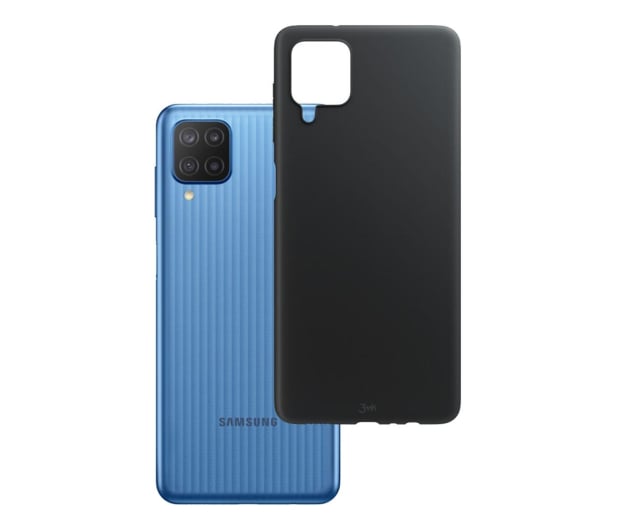 3mk Matt Case do Samsung Galaxy A12/M12 czarny - 642747 - zdjęcie