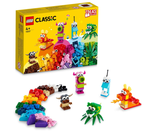 LEGO Classic 11017 Kreatywne potwory - 1088217 - zdjęcie 2