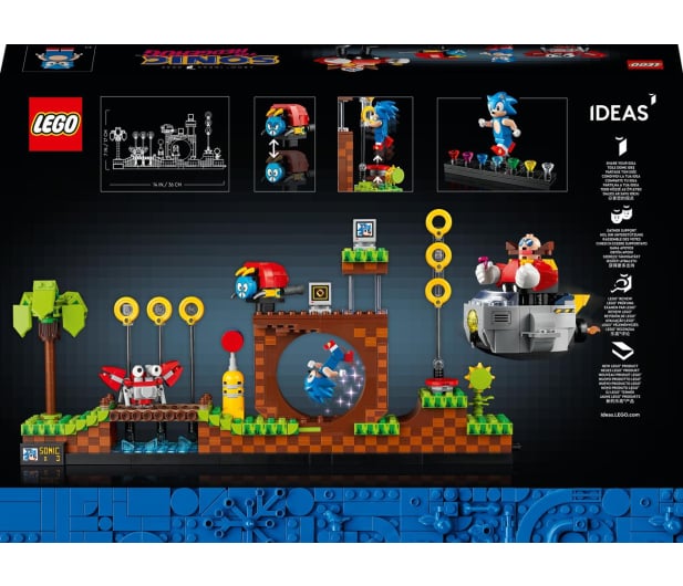LEGO Ideas 21331 Sonic the Hedgehog™ – Strefa Zielonego Wzgórza - 1088233 - zdjęcie 10