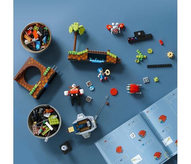LEGO Ideas 21331 Sonic the Hedgehog™ – Strefa Zielonego Wzgórza - 1088233 - zdjęcie 8