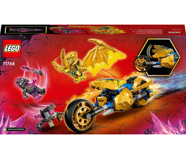 LEGO NINJAGO® 71768 Złoty smoczy motocykl Jaya - 1088229 - zdjęcie 10