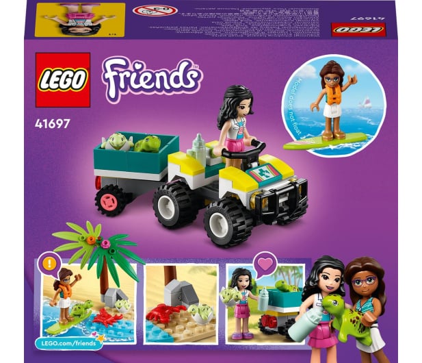 LEGO Friends 41697 Pojazd do ratowania żółwi - 1088220 - zdjęcie 10
