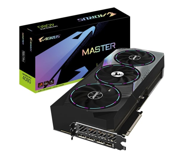 Gigabyte GeForce RTX 4080 AORUS MASTER 16GB GDDRX6 - 1083466 - zdjęcie