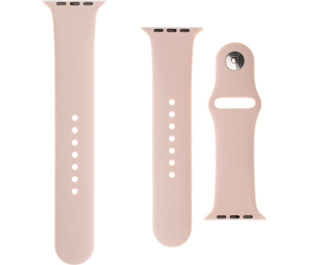 FIXED Silicone Strap Set do Apple Watch pink - 1086860 - zdjęcie 4