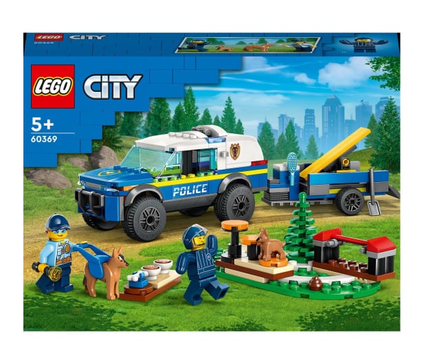 LEGO City 60369 Szkolenie psów policyjnych w terenie - 1091235 - zdjęcie