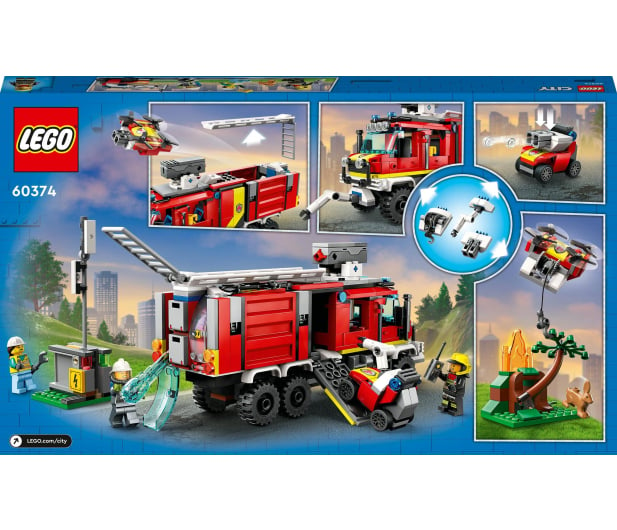 LEGO City 60374 Terenowy pojazd straży pożarnej - 1091240 - zdjęcie 10
