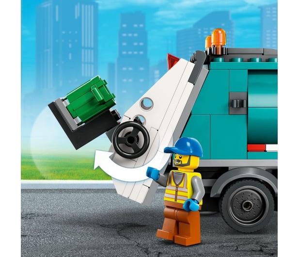 LEGO City 60386 Ciężarówka recyklingowa - 1091243 - zdjęcie 2