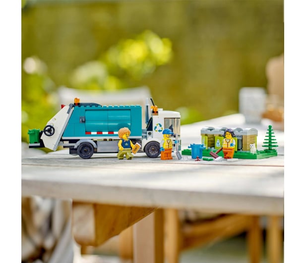 LEGO City 60386 Ciężarówka recyklingowa - 1091243 - zdjęcie 7