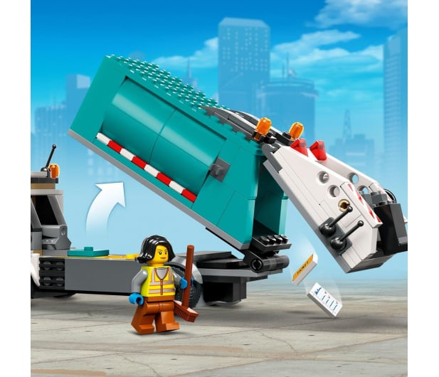 LEGO City 60386 Ciężarówka recyklingowa - 1091243 - zdjęcie 3