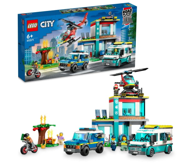 LEGO City 60371 Parking dla pojazdów uprzywilejowanych - 1091237 - zdjęcie 6