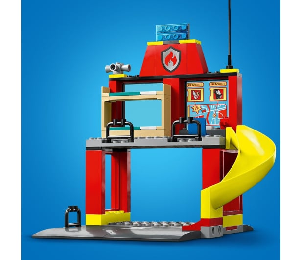 LEGO City 60375 Remiza strażacka i wóz strażacki - 1091241 - zdjęcie 2