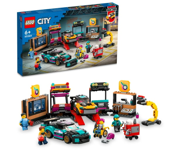 LEGO City 60389 Warsztat tuningowania samochodów - 1091246 - zdjęcie 7