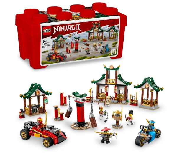 LEGO NINJAGO 71787 Kreatywne pudełko z klockami ninja - 1091257 - zdjęcie 2