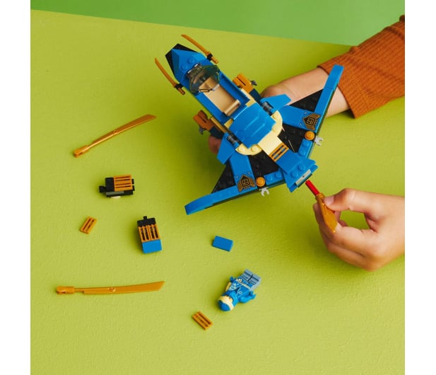 LEGO Ninjago 71784 Odrzutowiec ponaddźwiękowy Jay’a EVO - 1091251 - zdjęcie 8