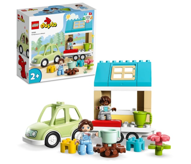 LEGO DUPLO 10986 Dom rodzinny na kółkach - 1091261 - zdjęcie 9