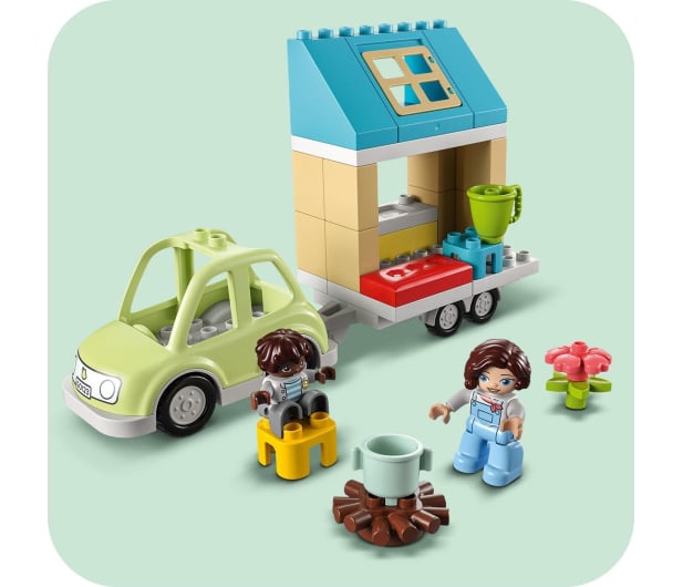 LEGO DUPLO 10986 Dom rodzinny na kółkach - 1091261 - zdjęcie 4