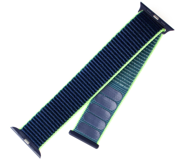 FIXED Nylon Strap do Apple Watch neon blue - 1086799 - zdjęcie 2