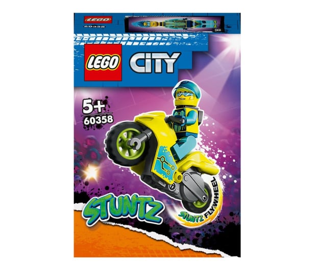 LEGO City 60358 Cybermotocykl kaskaderski - 1091233 - zdjęcie