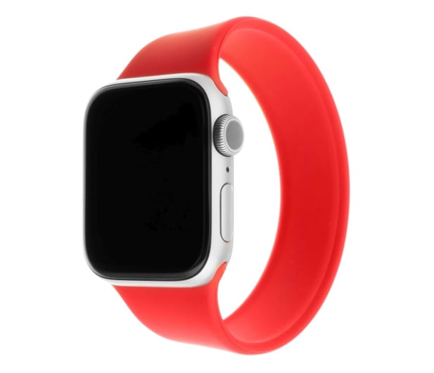 FIXED Elastic Silicone Strap do Apple Watch size L red - 1087769 - zdjęcie