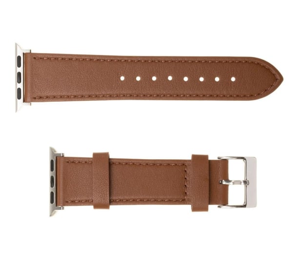 FIXED Leather Strap do Apple Watch brown - 1087915 - zdjęcie 2