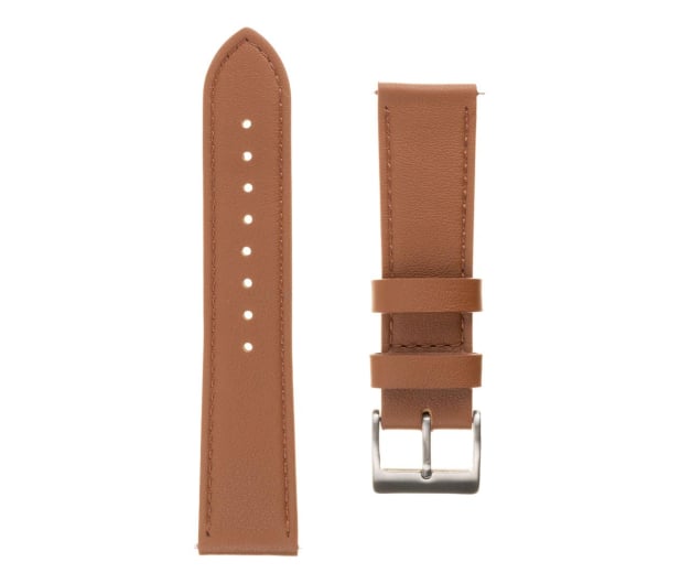 FIXED Leather Strap do Smartwatch (20mm) wide brown - 1087930 - zdjęcie