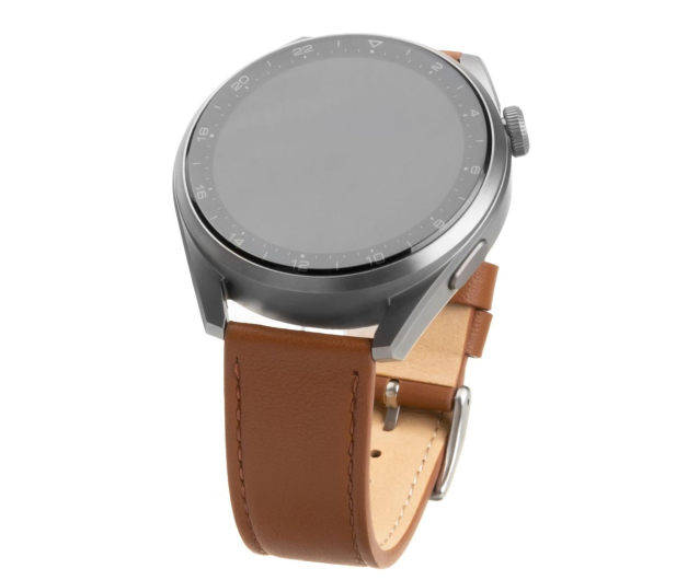 FIXED Leather Strap do Smartwatch (22mm) wide brown - 1087933 - zdjęcie 4