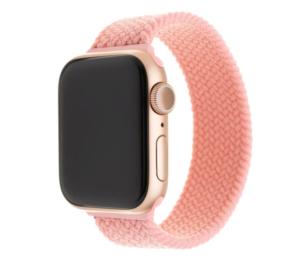 FIXED Elastic Nylon Strap do Apple Watch size S pink - 1087869 - zdjęcie