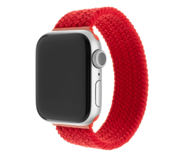 FIXED Elastic Nylon Strap do Apple Watch size L red - 1087857 - zdjęcie