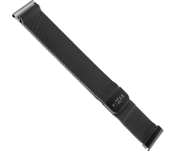 FIXED Mesh Strap do Smatwatch (20mm) wide black - 1087903 - zdjęcie 2