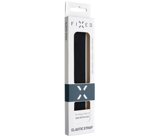 FIXED Elastic Silicone Strap do Apple Watch size L black - 1087739 - zdjęcie 3