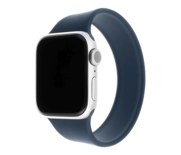 FIXED Elastic Silicone Strap do Apple Watch size XL blue - 1087757 - zdjęcie