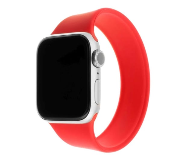 FIXED Elastic Silicone Strap do Apple Watch size L red - 1087751 - zdjęcie