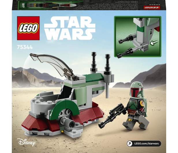 LEGO Star Wars 75344 Mikromyśliwiec kosmiczny Boby Fetta™ - 1091281 - zdjęcie 5