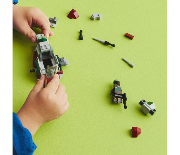 LEGO Star Wars 75344 Mikromyśliwiec kosmiczny Boby Fetta™ - 1091281 - zdjęcie 9