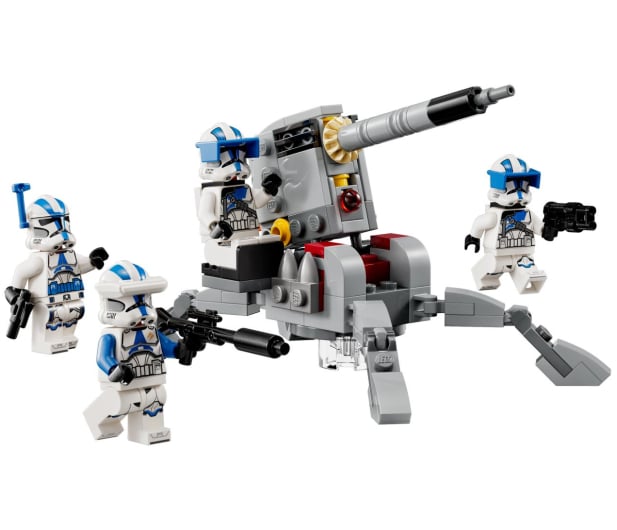 LEGO Star Wars 75345 Zestaw bitewny – żołnierze-klony z 501. legi - 1091282 - zdjęcie 8
