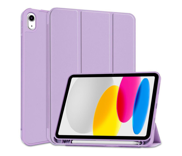 Tech-Protect SmartCase Pen do iPad (10 gen.) violet - 1102151 - zdjęcie