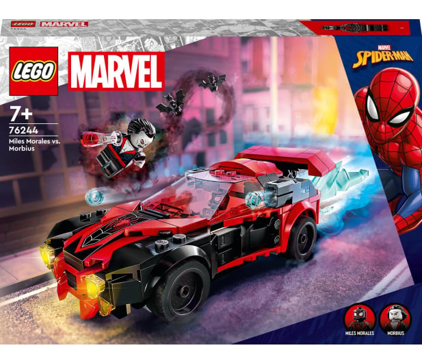 LEGO Super Heroes 76244 Miles Morales kontra Morbius - 1091297 - zdjęcie 3