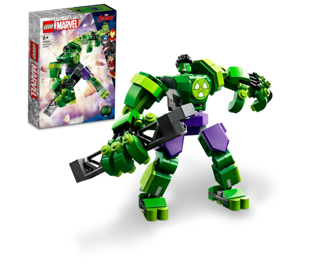 LEGO Super Heroes 76241 Mechaniczna zbroja Hulka - 1091292 - zdjęcie 2