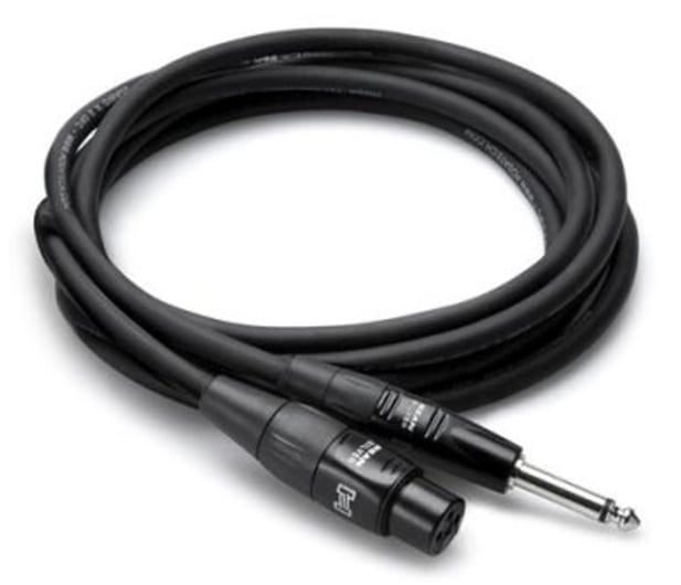 Hosa Kabel mikrofonowy PRO XLRf – TS, 1.5m - 1102699 - zdjęcie