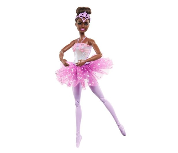 Barbie Baletnica Magiczne światełka Lalka Brunetka - 1101458 - zdjęcie