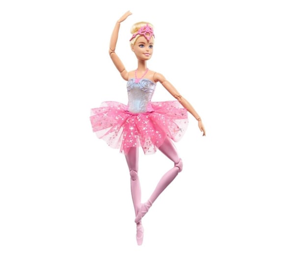 Barbie Baletnica Magiczne światełka Lalka Blondynka - 1101457 - zdjęcie